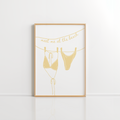 Meet Me at the Beach Wall Art – Blue Coastal