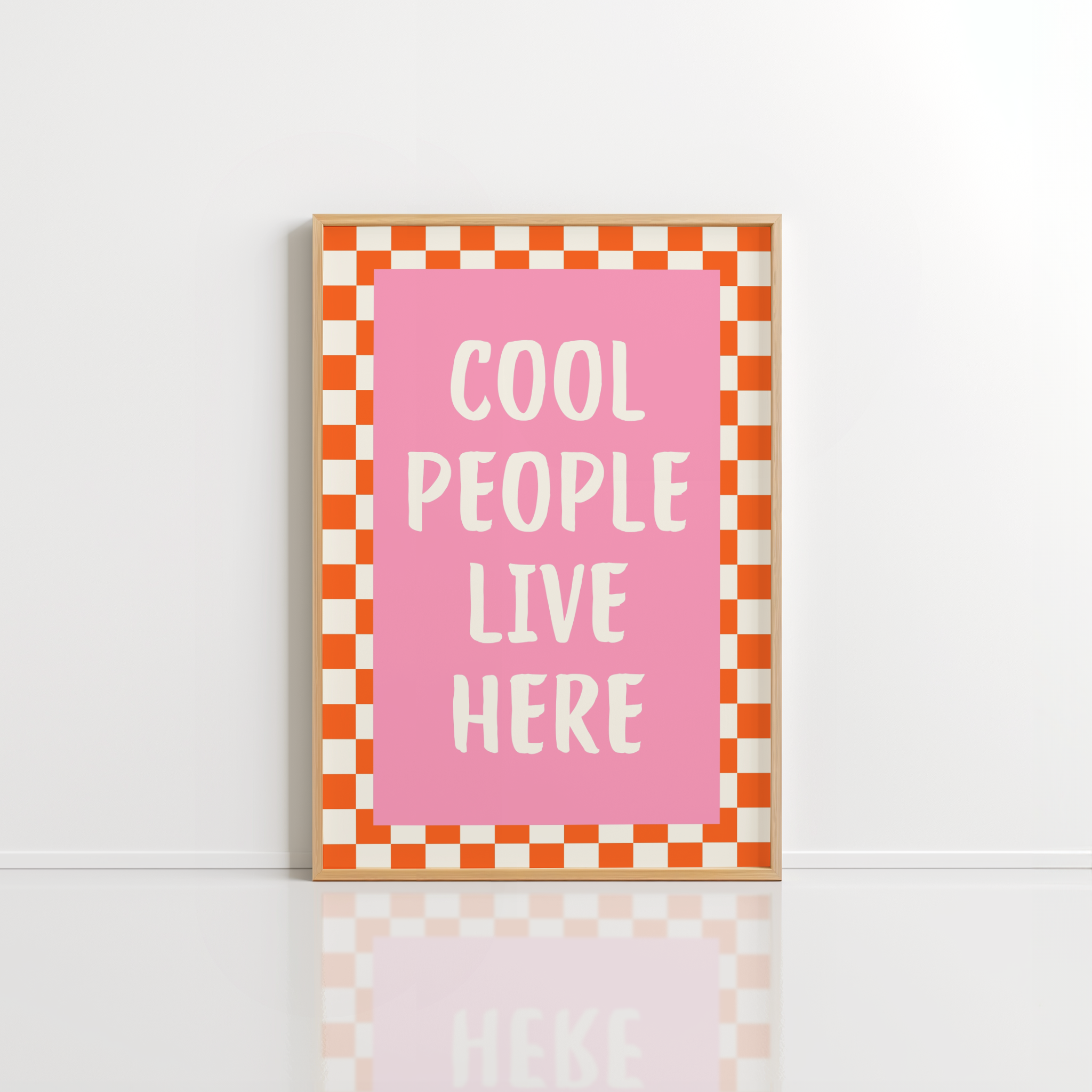 Dopamine Wall Art – Cool People Quote