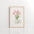 Toilet Paper Plant Print – Funny Bathroom Art