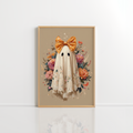Cute Ghost Wall Art – Halloween Print