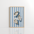 Oyster Wall Art – Coastal Kitchen Print