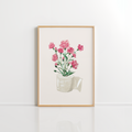 Toilet Paper Plant Wall Art – Funny Bathroom Print