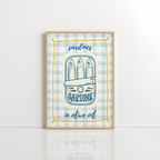 Sardines Wall Art – Trendy Fish Kitchen Print