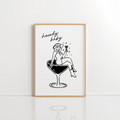 Howdy Baby Cowgirl Wall Art – Western Print