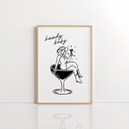 Howdy Baby Cowgirl Wall Art – Western Print