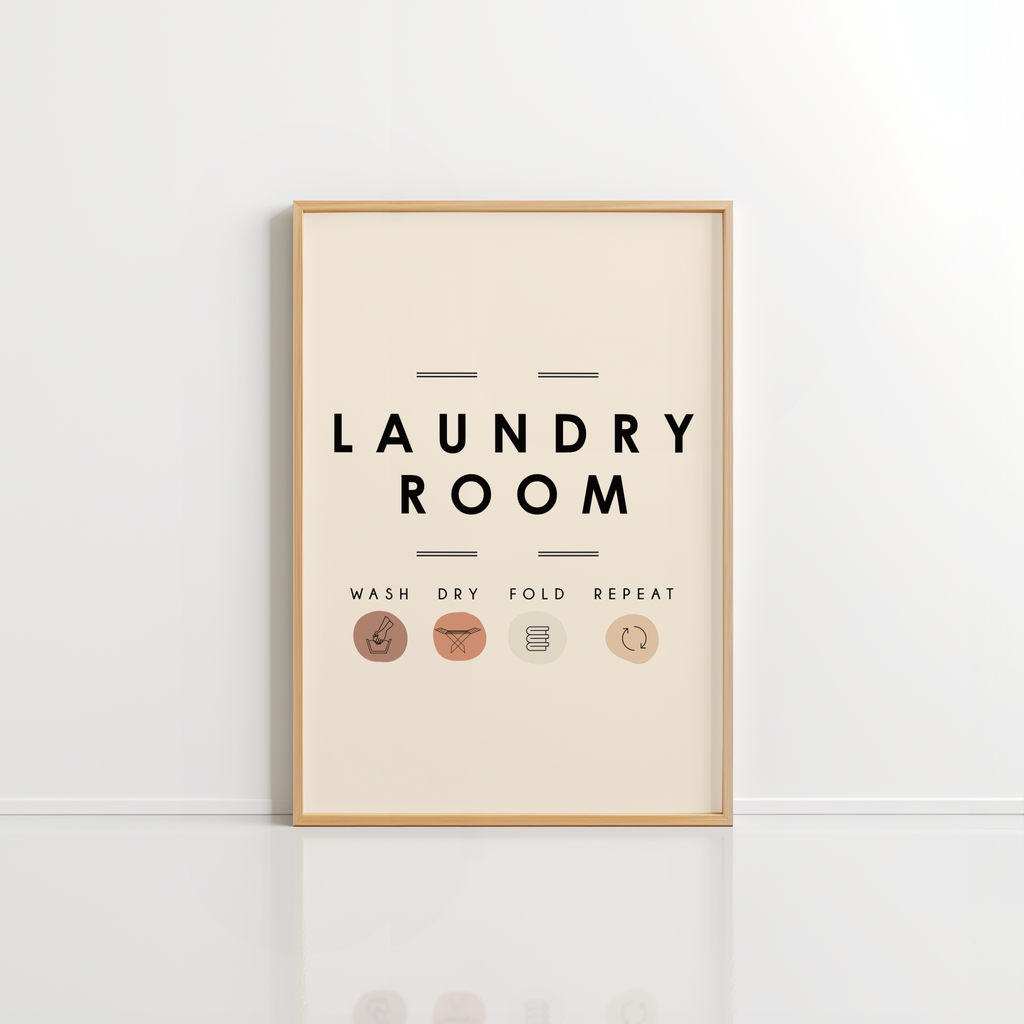 Laundry Sign Wall Art – Laundry Room Printable