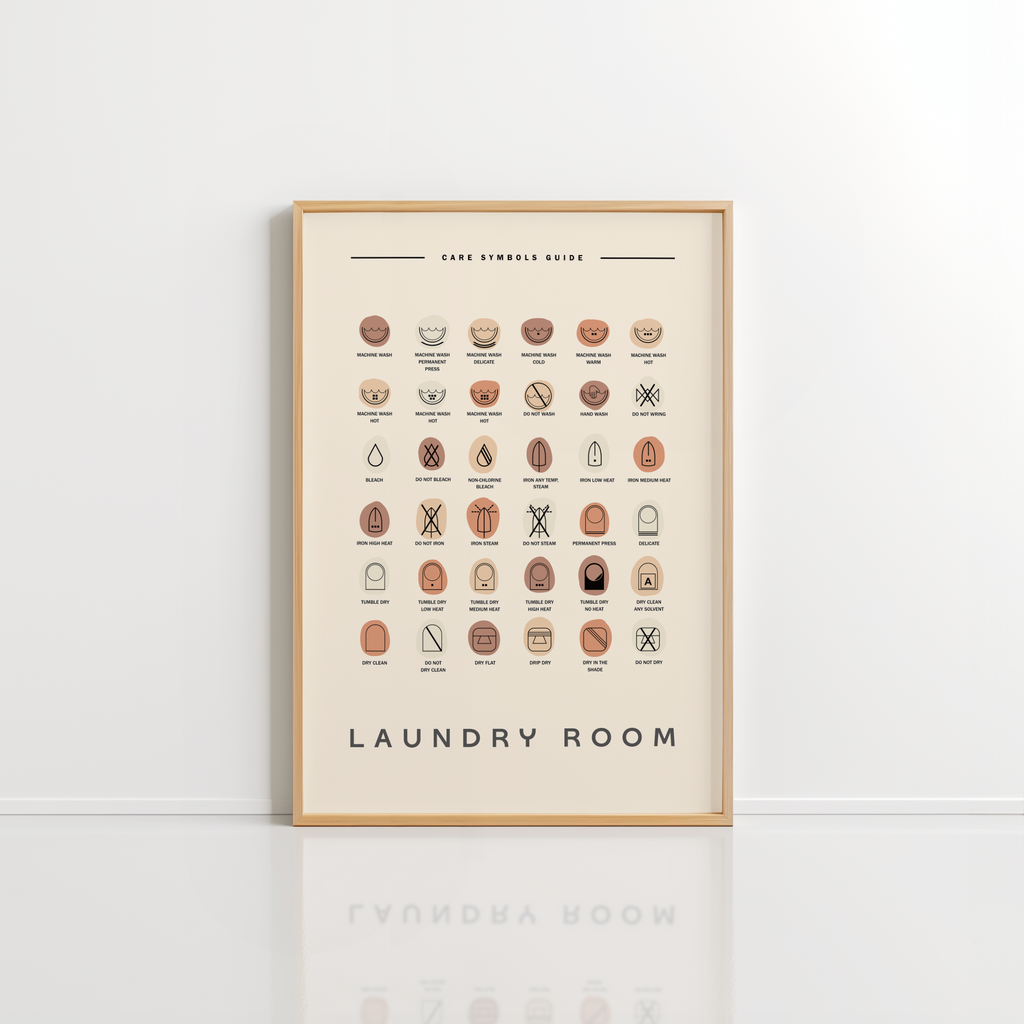 Laundry Wall Art – Laundry Stain Guide Printable