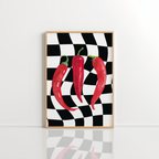 Chili Kitchen Wall Art – Spice Print