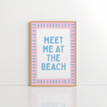Meet Me at the Beach Printable – Coastal Quote