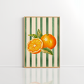 Orange Wall Art – Fruit Kitchen Print