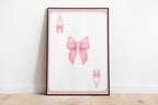 Trendy Pink Bows Wall Art Set of 3 Preppy poster College Apartment Decor Watercolor Bows Print Coquette Room decor Girly Wall Art DIGITAL