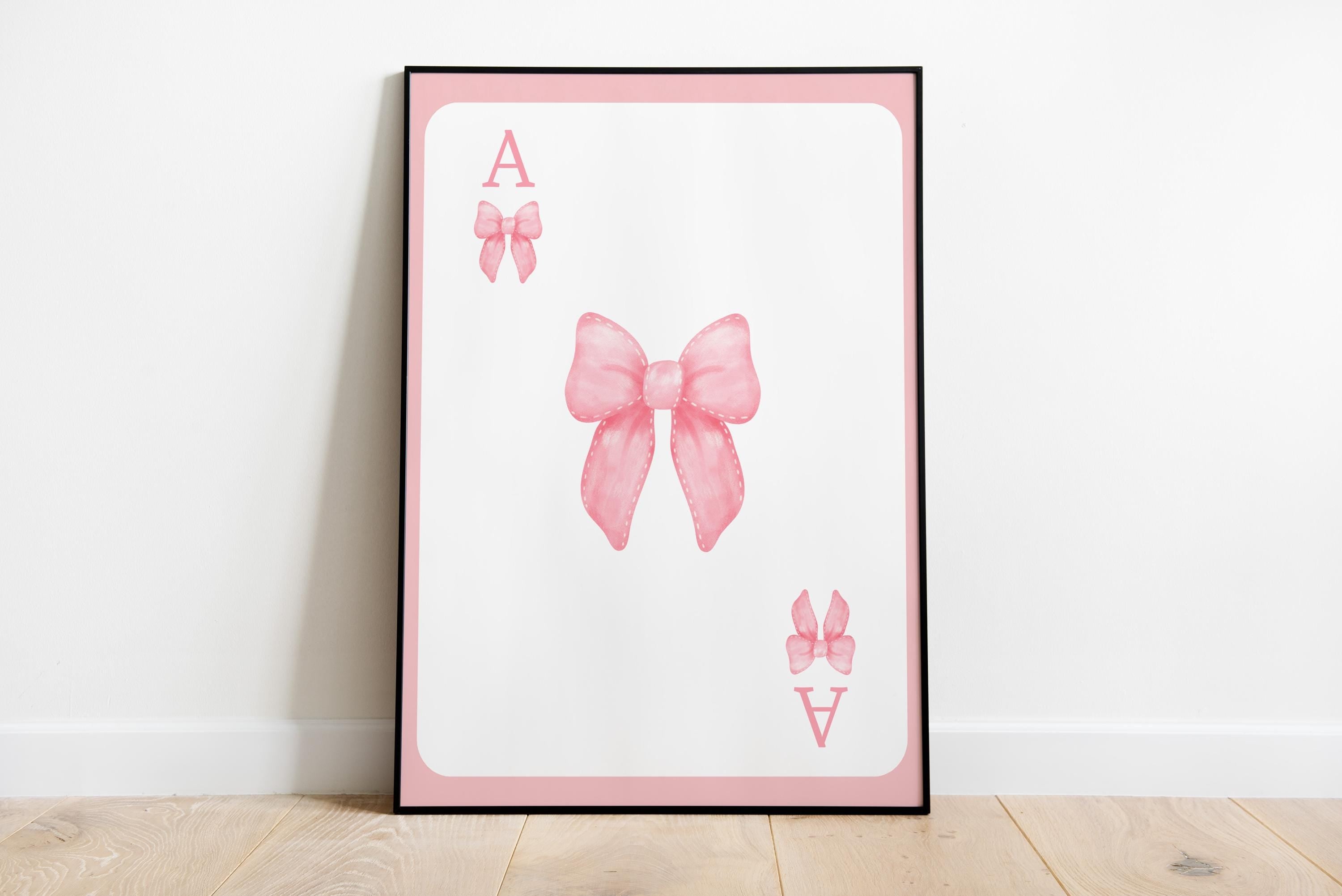Trendy Pink Bows Wall Art Set of 3 Preppy poster College Apartment Decor Watercolor Bows Print Coquette Room decor Girly Wall Art DIGITAL