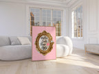 Trendy Better Late Than Ugly Wall Art Print, Pink Retro Trendy Aesthetic Poster, Preppy Wall Art, Vintage Print, Girly Wall Art, Dorm Decor