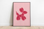 Trendy Red Bows Wall Art Set of 6, Deck Card Preppy poster College Apartment Decor, Watercolor Bows Print Coquette Room Decor Girly Wall Art
