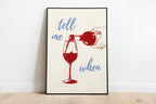 Wine Bar Wall Art Print, Happy Hour Poster, Cocktail Glass Decor, Cheers Cin Cin Printable Kitchen Dining Room Drink Quote Artwork DIGITAL