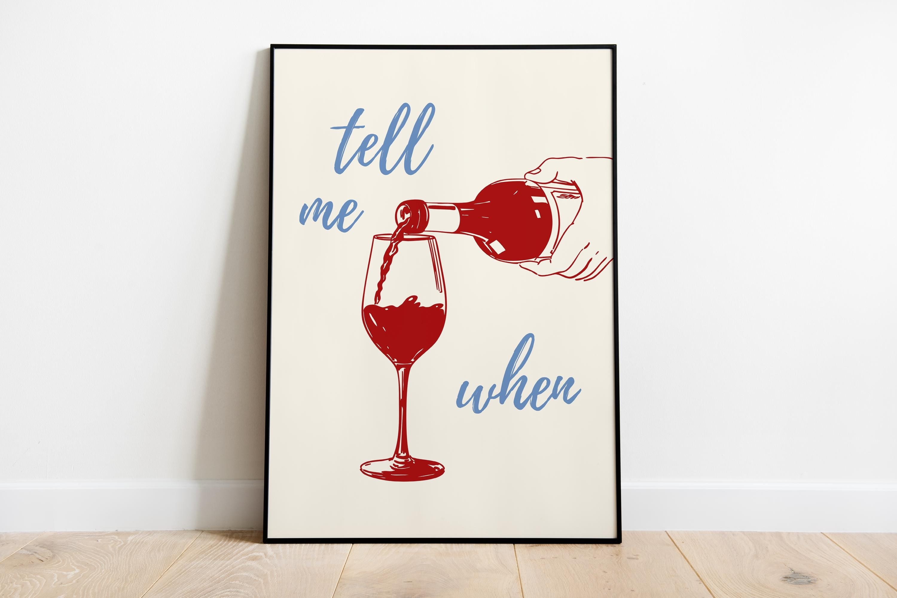 Wine Bar Wall Art Print, Happy Hour Poster, Cocktail Glass Decor, Cheers Cin Cin Printable Kitchen Dining Room Drink Quote Artwork DIGITAL