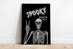 Halloween Black Printable Wall Art Set of 3, Halloween Decor, Halloween Wall Art Print, Halloween Gallery Wall, Halloween Print, Fall Decor