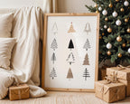 Christmas Wall Art Set of 12, Vintage Holiday Prints, Festive Xmas Decor, Retro Christmas Posters, Holiday Printable Art Bundle DIGITAL