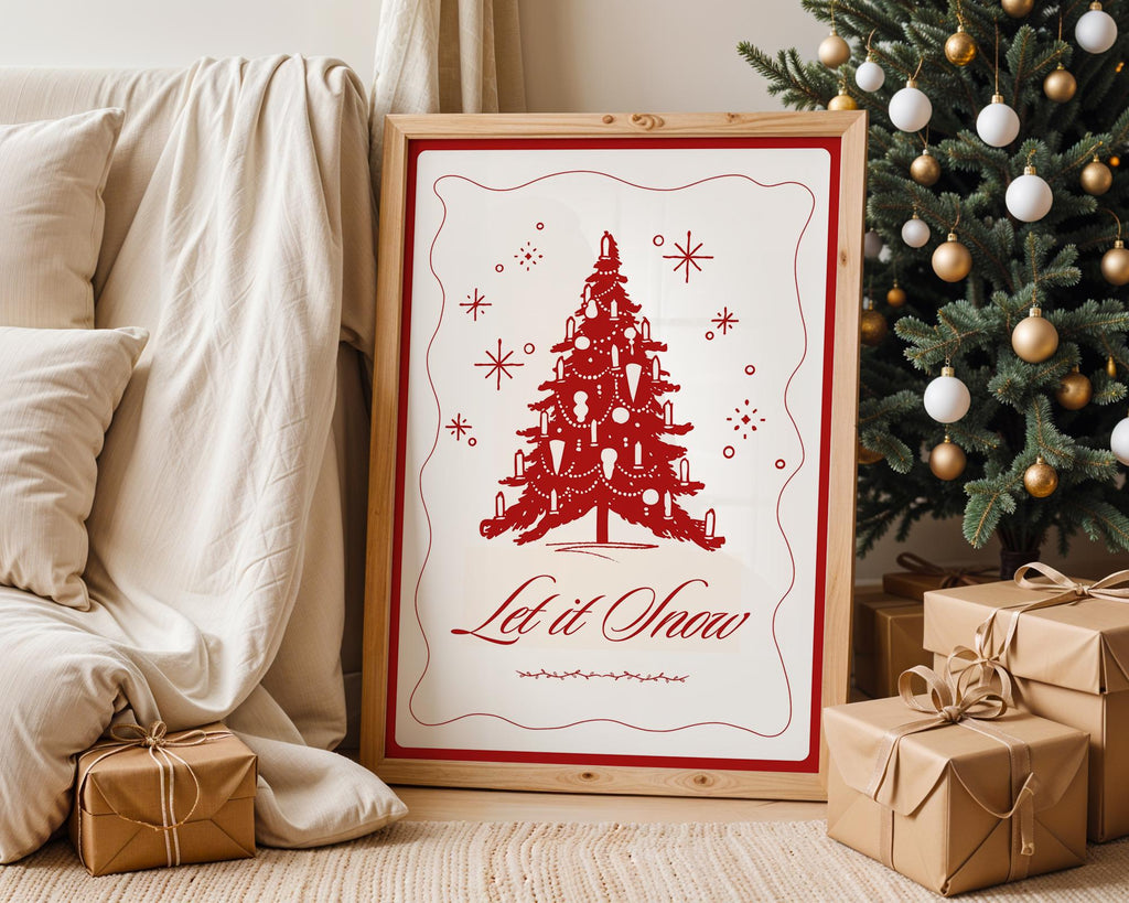 Christmas Wall Art Mega Bundle 25+ Prints, Holiday Poster Set, Retro Xmas Printable Decor, Festive Digital Download, Christmas Gift Bundle
