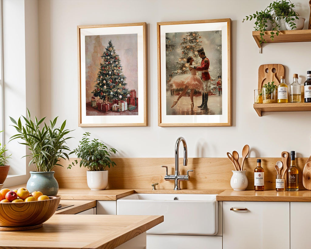 Christmas Wall Art Bundle Set of 15, Holiday Prints Pack, Vintage Christmas Decor, Farmhouse Winter Poster Set, Neutral Xmas Prints, DIGITAL