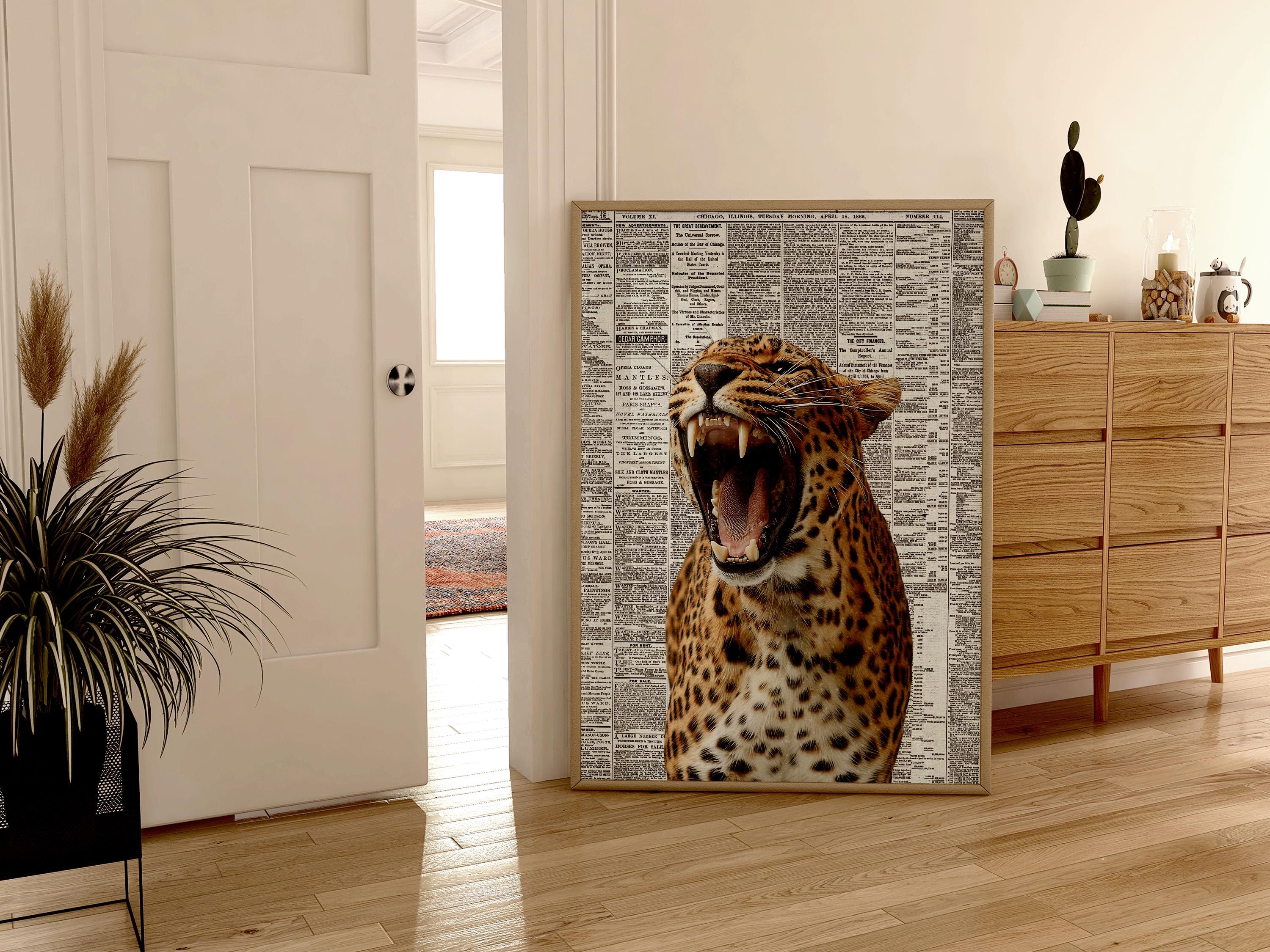 Leopard Fashion Wall Art Set, Chic Bow Heels Print, Martini Glass Poster Trio, Modern Glam Gallery Wall Decor, Stylish Bedroom Print DIGITAL