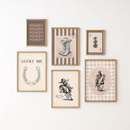 Western Wall Art Set of 12 Prints, Cowboy Cowgirl Rodeo Posters, Rustic Farmhouse Decor, Vintage Western Boho Country Gift, DIGITAL DOWNLOAD