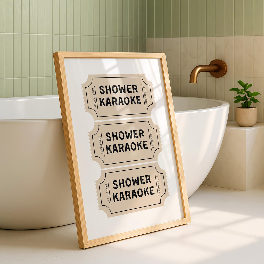 Funny Bathroom Wall Art Set of 6, Beige Retro Peach Sweet Cheeks Prints, Guest Check Quote Decor, Funny Goose Nice Bum Printable Art DIGITAL