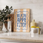 Italian Kitchen Wall Art Set of 6, Pasta Lover Prints, Wine Bar Decor, Buon Appetito Art, Happy Hour Posters, La Dolce Vita Kitchen Gallery