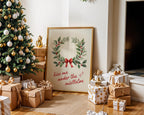 Set of 3 Christmas Prints, Christmas Wall Art, North Pole Ticket Print, Snowflakes Print, Holiday Decor, Typography Art, DIGITAL DOWNLOAD