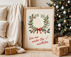 Set of 3 Christmas Prints, Christmas Wall Art, North Pole Ticket Print, Snowflakes Print, Holiday Decor, Typography Art, DIGITAL DOWNLOAD