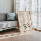 These Are The Good Old Days Print, Minimal Quote Wall Art, Neutral Typography Poster, Nostalgic Aesthetic Print, Modern Scandinavian Decor