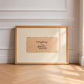 Everything Is Figureoutable Print, Minimal Handwritten Quote Wall Art, Neutral Aesthetic Beige Poster, Vintage Paper Typography Digital