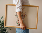 Bunny Wall Art, Rabbit Nursery Print, Floral Bunny Illustration, Spring Nursery Art, Woodland Animal Wall Art, Cute Bunny Poster, DIGITAL