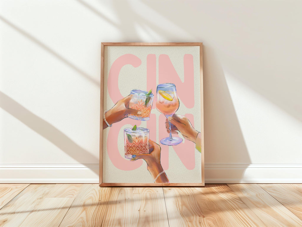 Trendy Cin Cin Print Cheers Print Retro Wine Poster Vintage Bar Cart Art Cocktail Print Italian Wall Art Maximalist Kitchen Print DIGITAL