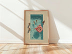 Swimming Pool Wall Art Print, Summer Poolside Artwork, Overhead Pool Art, Vacation Home Decor, Printable Wall Art, Trendy Print, Coastal Art