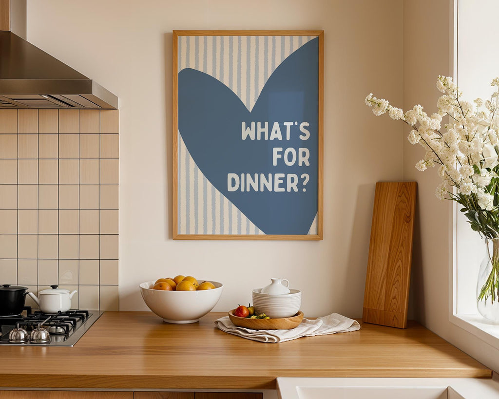 Kitchen Wall Art Set of 12, Italian Kitchen Prints, Retro Food Poster Bundle, Pasta & Wine Gallery Wall, Blue Kitchen Decor, Printable Art