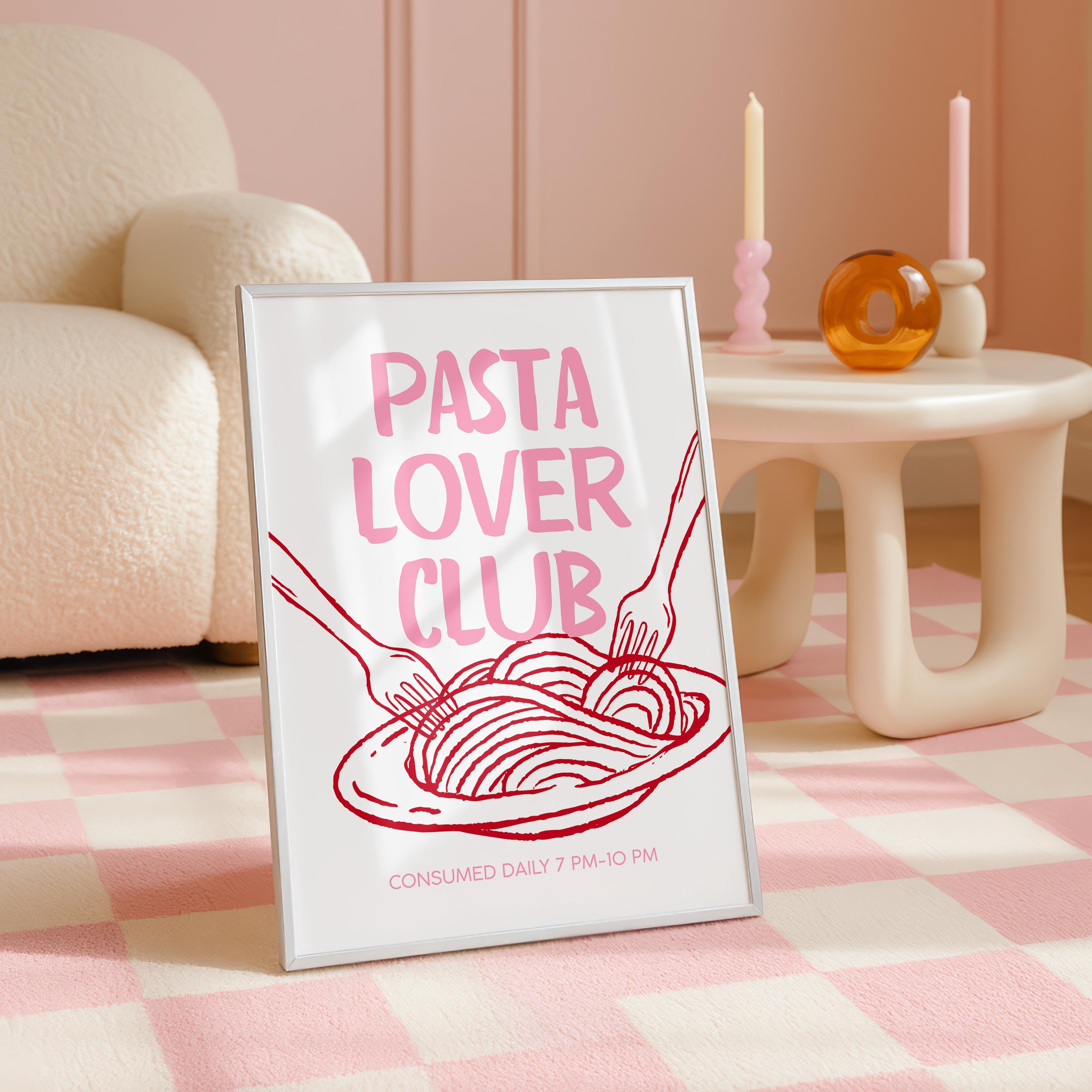 Pink Kitchen Wall Art Set of 6, Girly Kitchen Prints, Coquette Food Poster Bundle, Cute Kitchen Gallery Wall, Retro Printable Decor